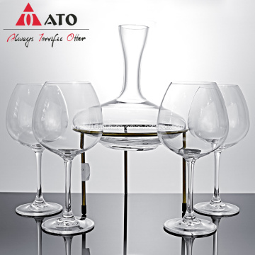 ATO Crystal Whisky Decanter Conjunto de vinhos